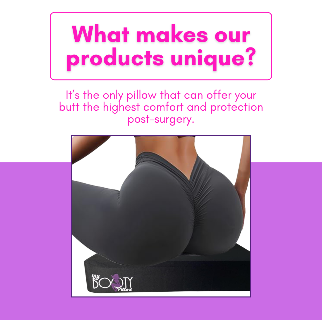 BRAZILIAN BUTT LIFT Booty PILLOW For Sitting - Bombshell Booty Pillow