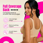 Women's Post Surgery Compression Bra | Women's Front Closure Bra with Adjustable Straps