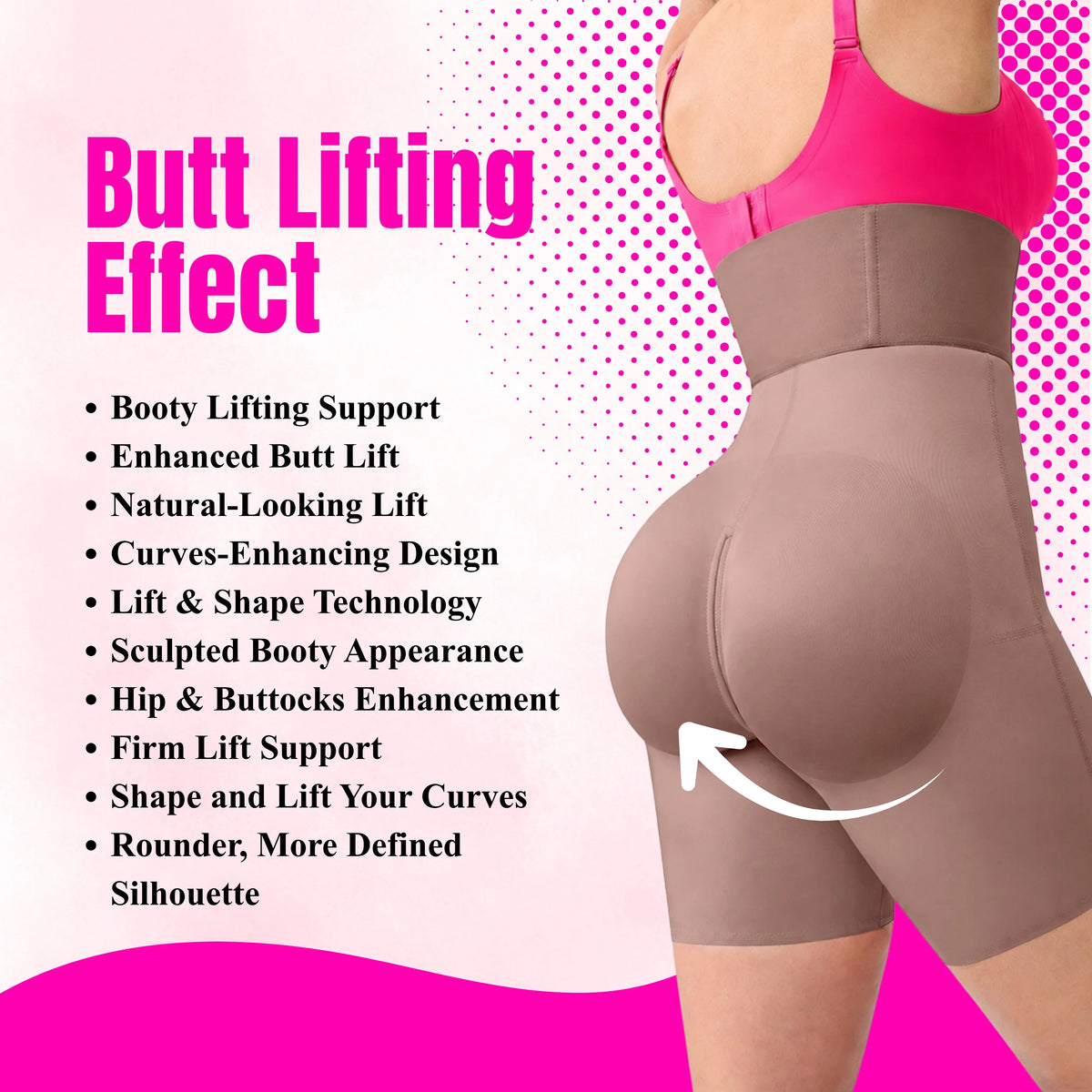 High-Waist Tummy Control Shapewear Shorts | Seamless Zip Up Body Shaper