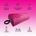 Lumbar Support Pillow for Office Chair, Detachable Back Support for Office Chair Lumbar Pillow, Breathable Lower Back Support Pillow 