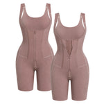 PostSurgeryU-ShapedBustSupportTwoSteelBonesWaistandAbdomenControlShapewear