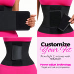 Women's Sauna Waist Trainer Corset | Sweat Belt with Back Support
