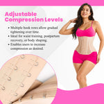 Women's Waist Trainer Corset Faja | Postpartum Belly Band Body Shaper