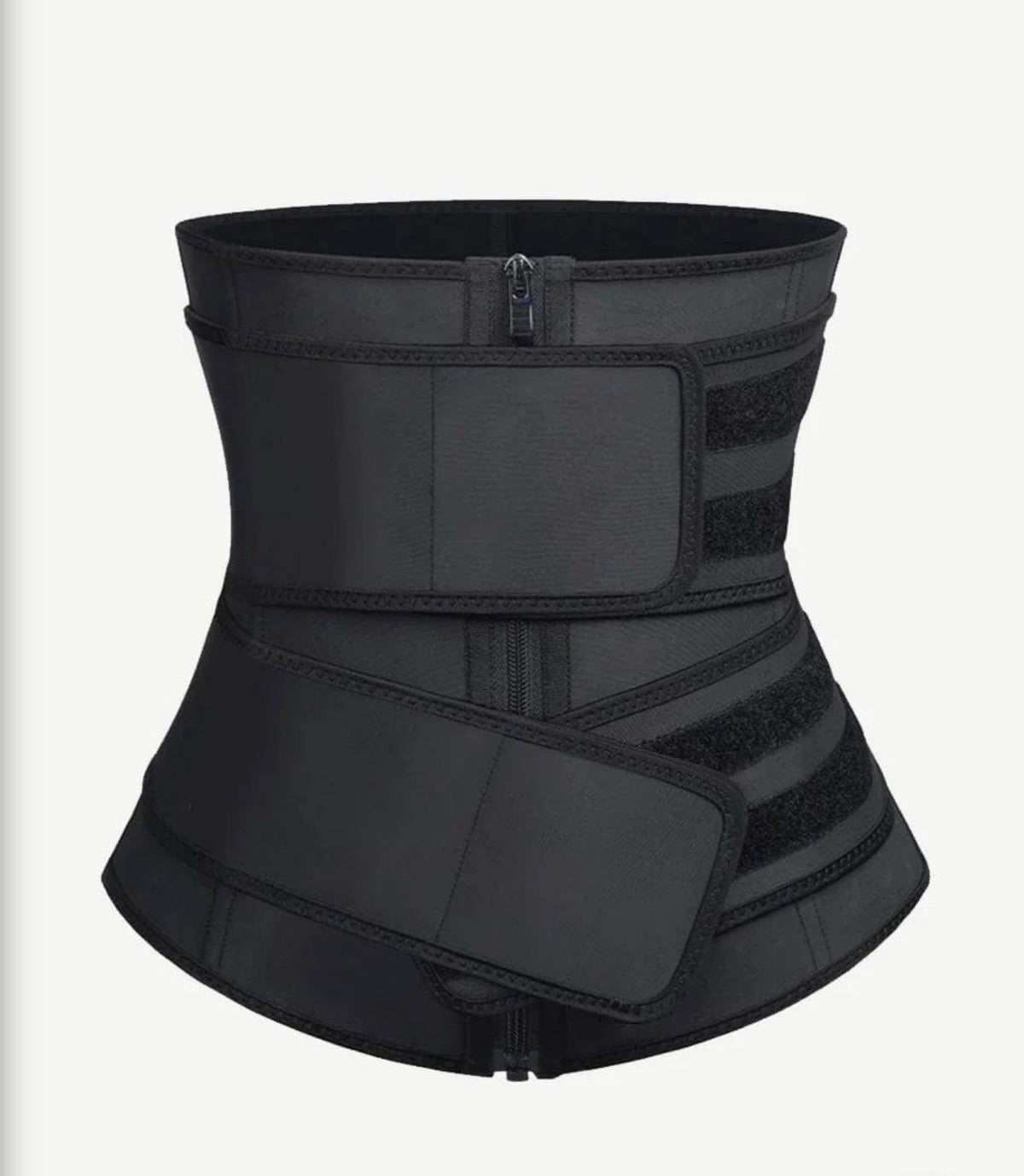 Black waist trainer Sweat Belt