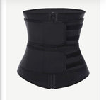 Black waist trainer Sweat Belt