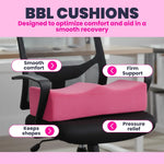 BBL Cushion Benefits – Smooth Comfort, Firm Support, Keeps Shape, Pressure Relief – Pink BBL Pillow Post-Surgery 