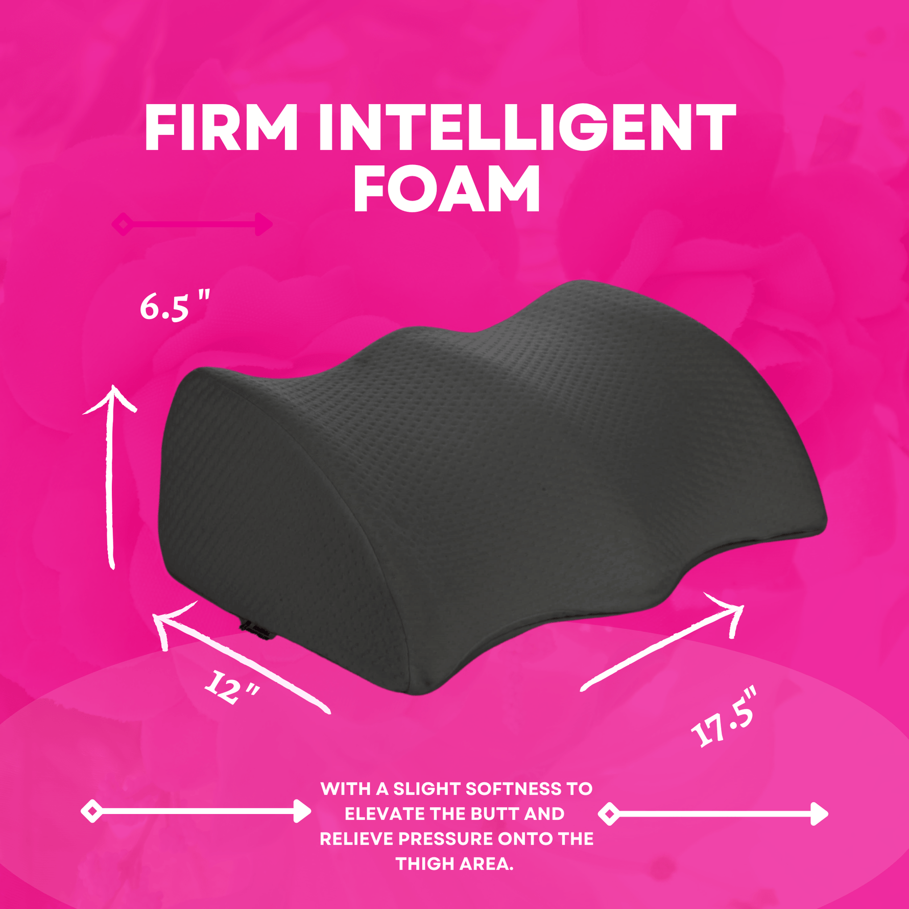 BBL PILLOW FOR THE CAR, GAMING CHAIR PILLOW - Bombshell Booty Pillow