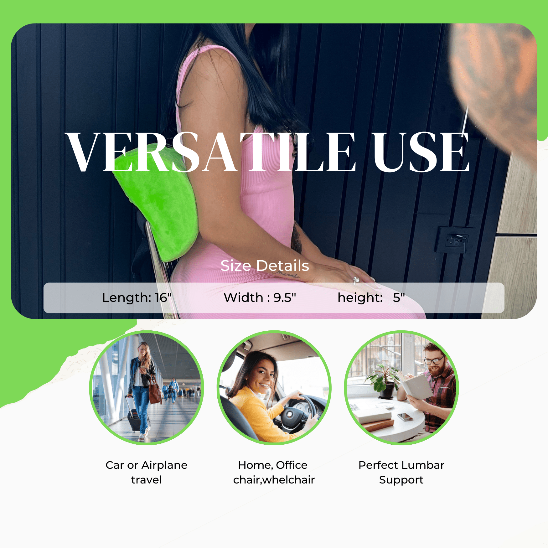 BBL Pillow with Back support - Bombshell Booty Pillow