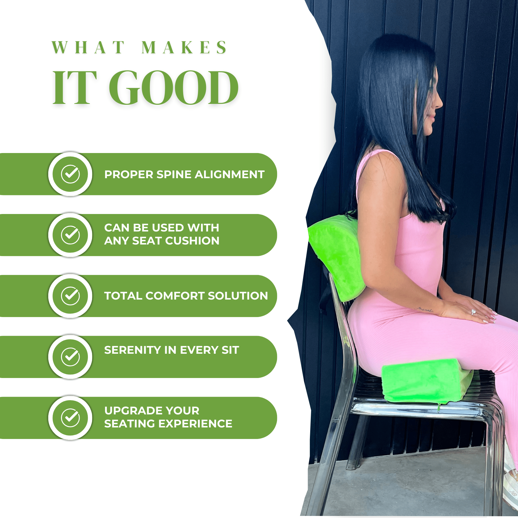 BBL Pillow with Back support - Bombshell Booty Pillow