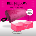 bbl pillow with back support pink - Bombshell Booty Pillow