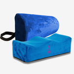 bbl pillow with back support set-blue - Bombshell Booty Pillow