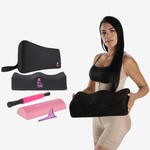 BBL Pillow, Back Rest, Toilet Riser, Massage Roller Combo - Bombshell Booty Pillow