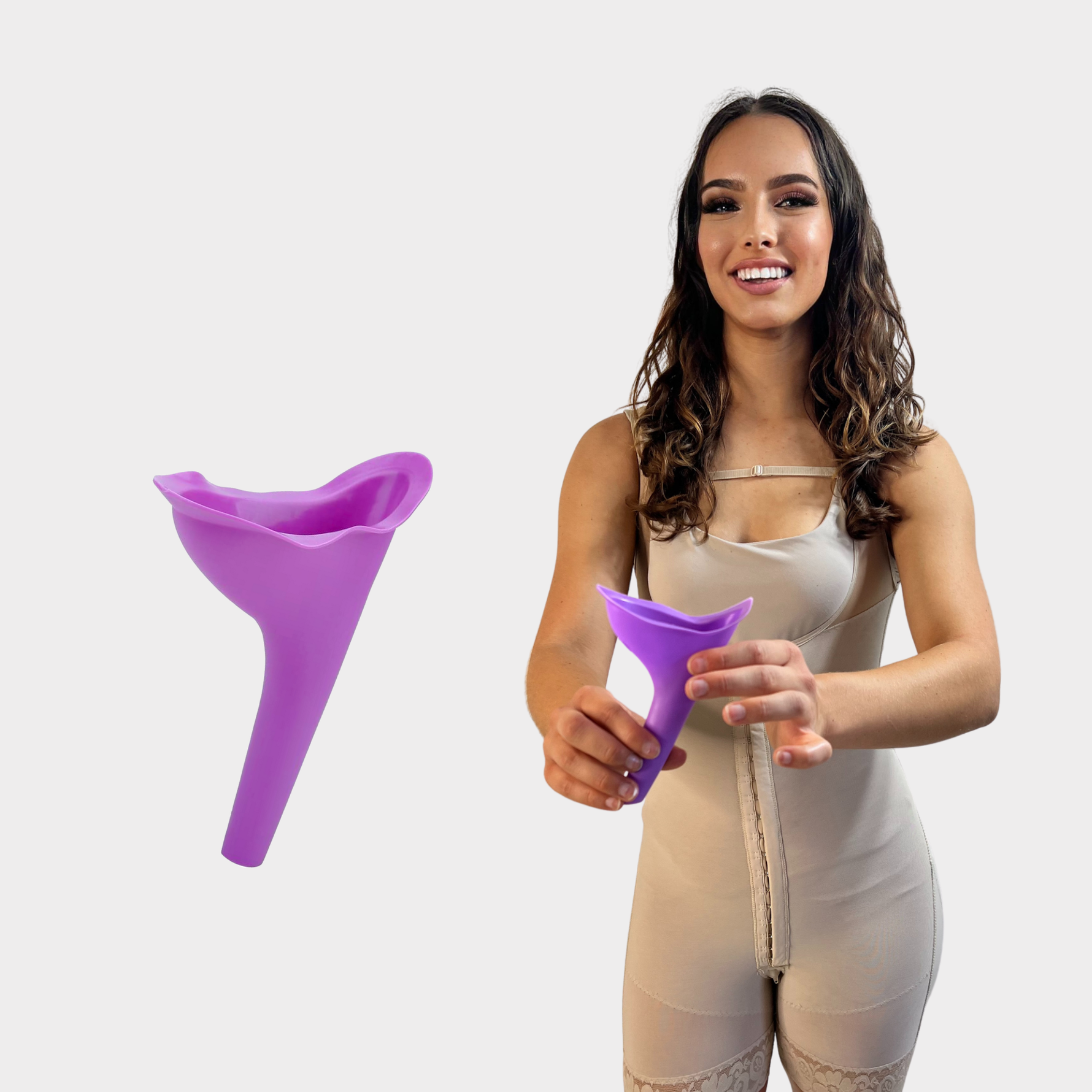 Portable Female Urinal device - Bombshell Booty Pillow