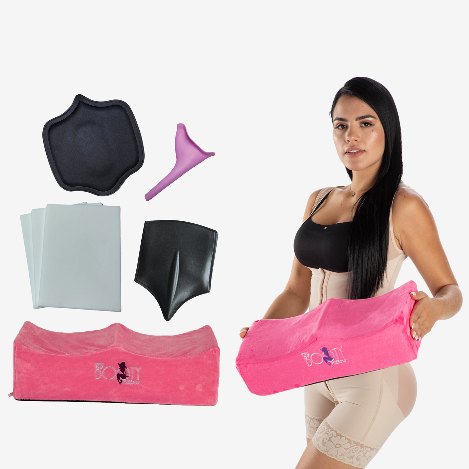 Pink My Booty Pillow Cushion Recovery Package - Bombshell Booty Pillow
