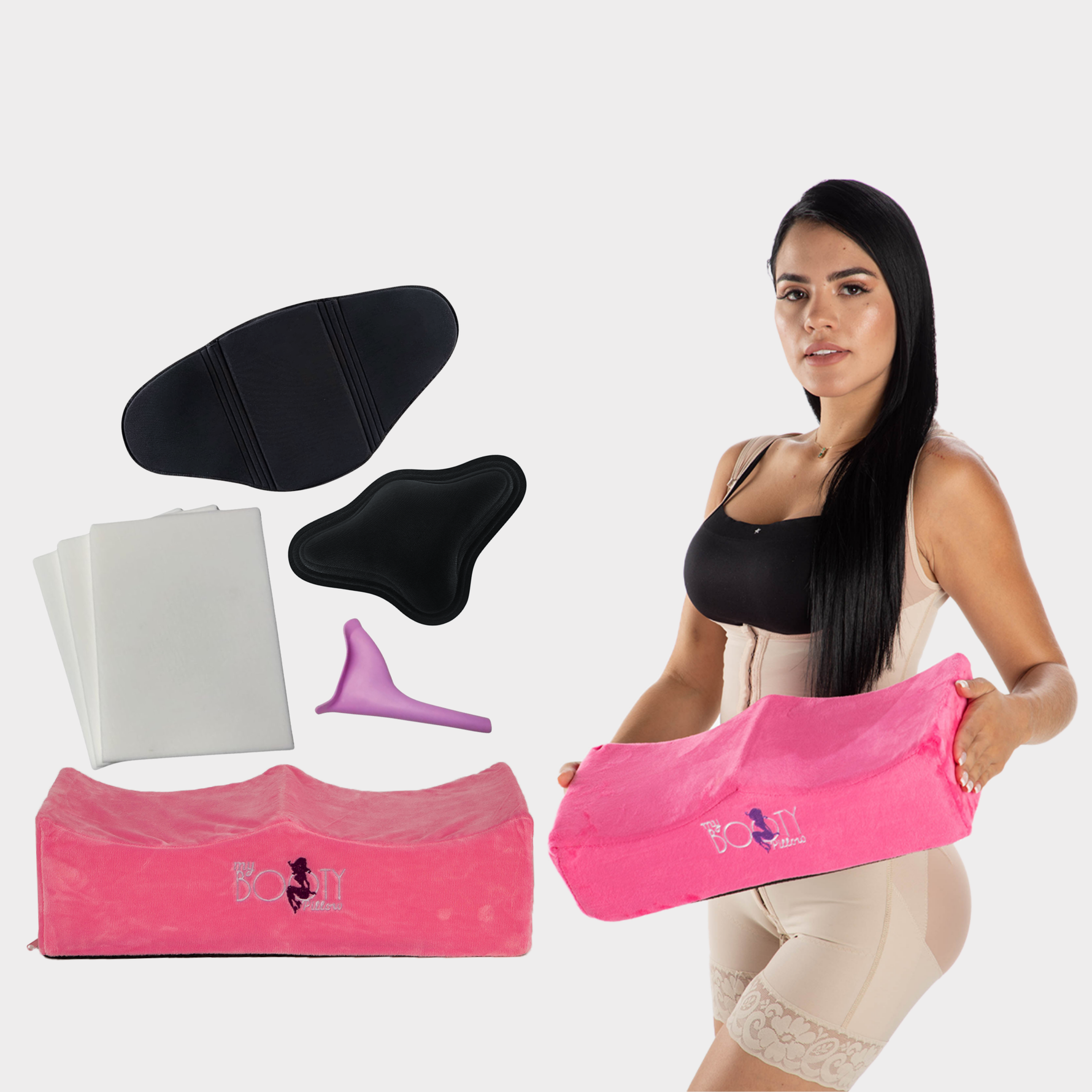 My Booty Pink Pillow Recovery Package - Bombshell Booty Pillow