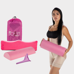 Pink BBL Pillow and  BBL Toilet Riser kit - Bombshell Booty Pillow