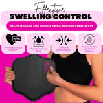 Black Abdominal Compression Board – Smooth Seamless Foam for Faja Recovery After Lipo and BBL Surgery 