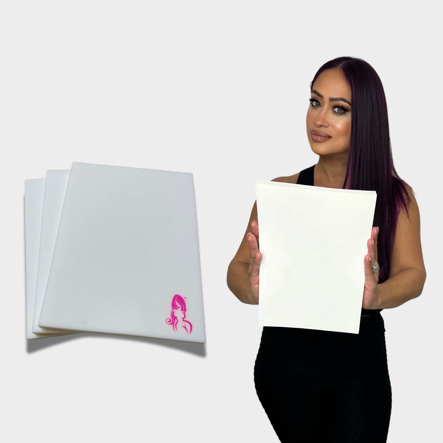 Lipo Foam Pads for BBL Recovery Kit – Breathable Post-Surgery Compression Boards 12x8 Inch