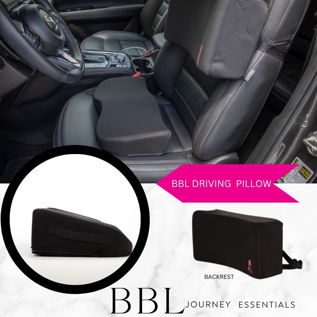 BBL Pillow for Driving & Backrest Support Combo - Bombshell Booty Pillow - Bombshell Booty Pillow