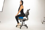 BBL PILLOW WITH BACKREST CUSHION COMBO (Blue) - Bombshell Booty Pillow