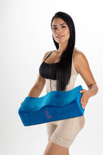 BLUE BBL PILLOW BACK SUPPORT LIPOSUCTION BOARD BBL POST SURGERY SUPPLIES - Bombshell Booty Pillow
