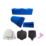 BLUE BBL PILLOW BACK SUPPORT LIPOSUCTION BOARD BBL POST SURGERY SUPPLIES - Bombshell Booty Pillow