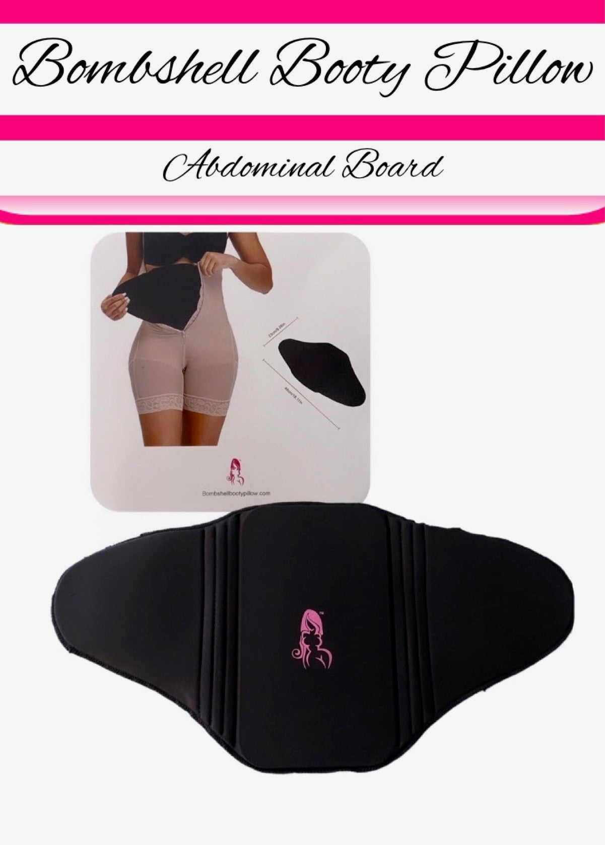 Flexible Abdominal Board Butterfly Shaped - Bombshell Booty Pillow